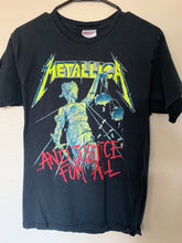 Load image into Gallery viewer, Metallica And Justice for All tee size Small!
