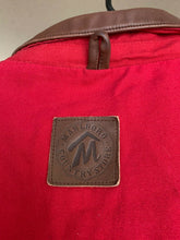 Load image into Gallery viewer, Red Marlboro Jacket With Leather Collar size XL!
