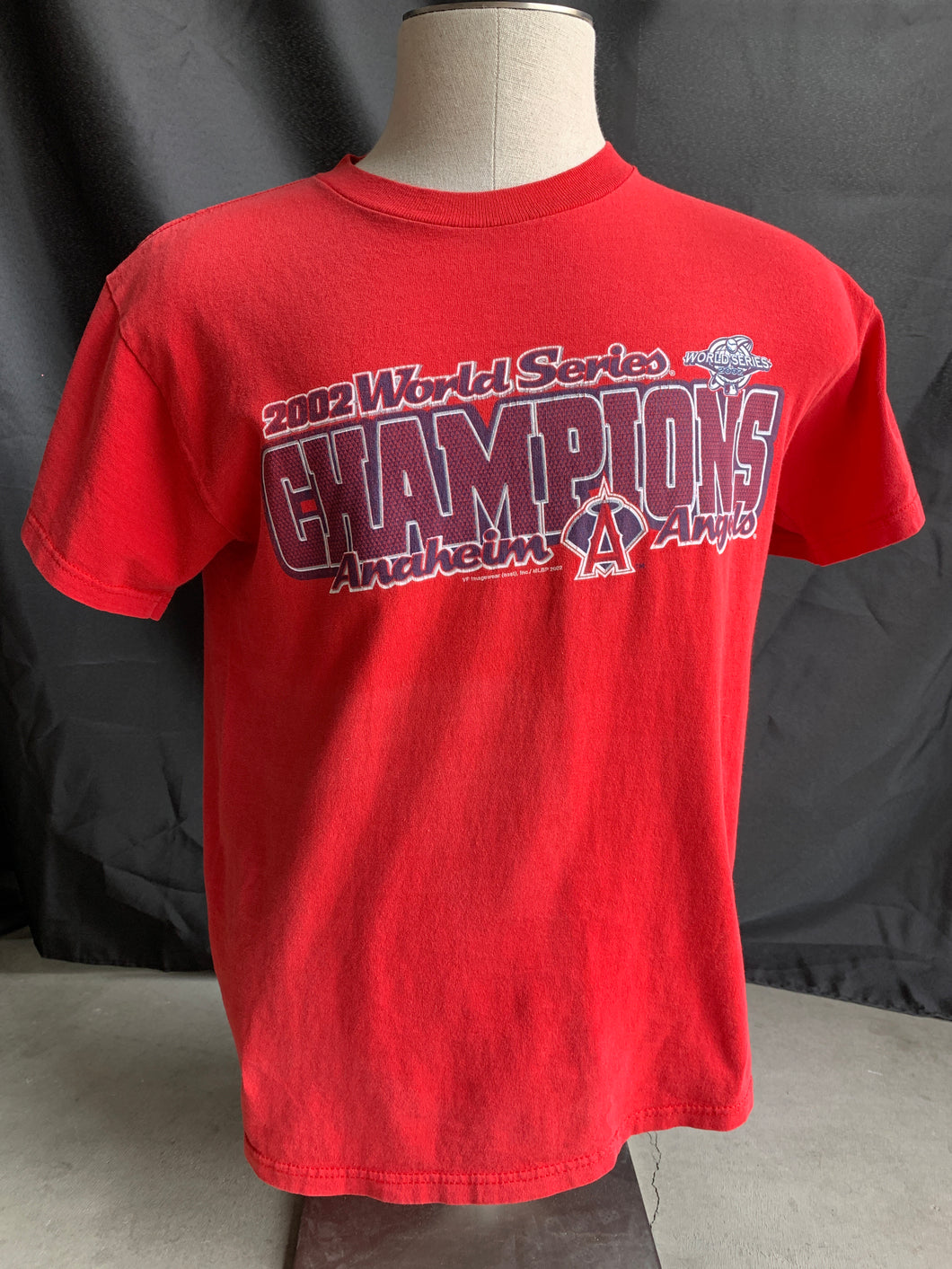 Anaheim Angels 2002 World Series tee size Medium!