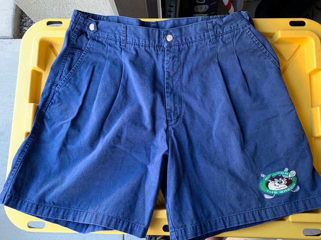 Warner Brothers Taz Golf Shorts size 38!