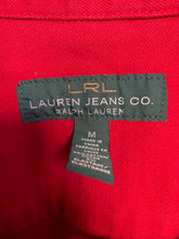 Load image into Gallery viewer, Lauren Jeans Co. Jean Jacket Women’s size Medium!
