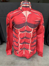 Load image into Gallery viewer, Attack on Titan Colossal Full Zip Up Hoodie size Small!
