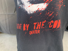 Load image into Gallery viewer, Live By the Code Dexter tee! (No tag, fits like Small!)
