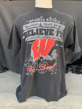Load image into Gallery viewer, Wisconsin Believe it Rose Bowl 1994 tee size XL!

