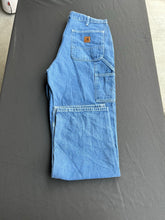 Load image into Gallery viewer, Carhartt Denim Blue Jeans size 34x32
