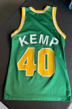 Load image into Gallery viewer, Seattle Supersonics Shawn Kemp #40 Jersey size 36!
