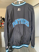 Load image into Gallery viewer, Carolina Panthers Pro Line Starter Pull Over size XL!
