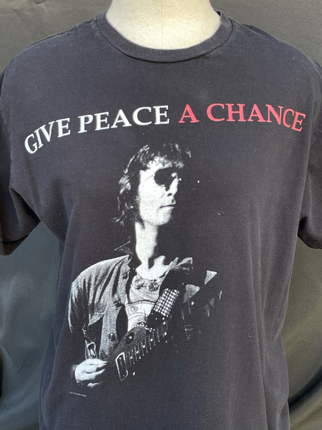 John Lennon Give Peace A Chance tee size Medium!