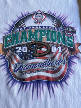 Load image into Gallery viewer, National League Champions Diamondbacks 2001 tee! (No tag, fits like XXL)
