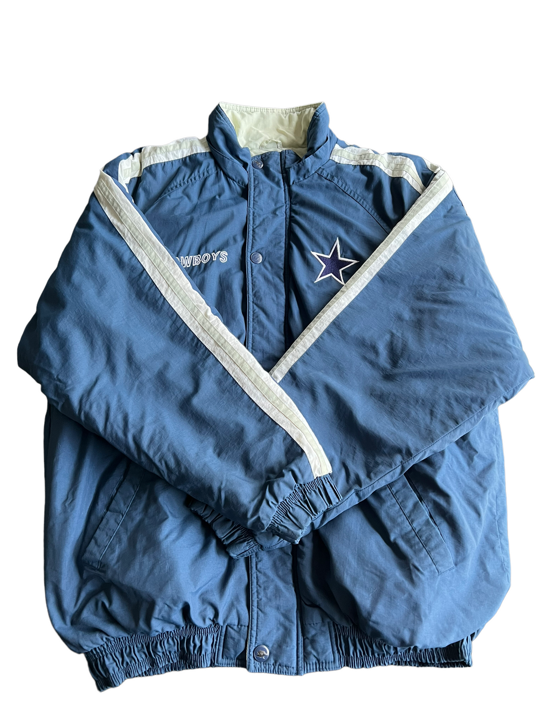 Cowboys Starter Jacket size Large!