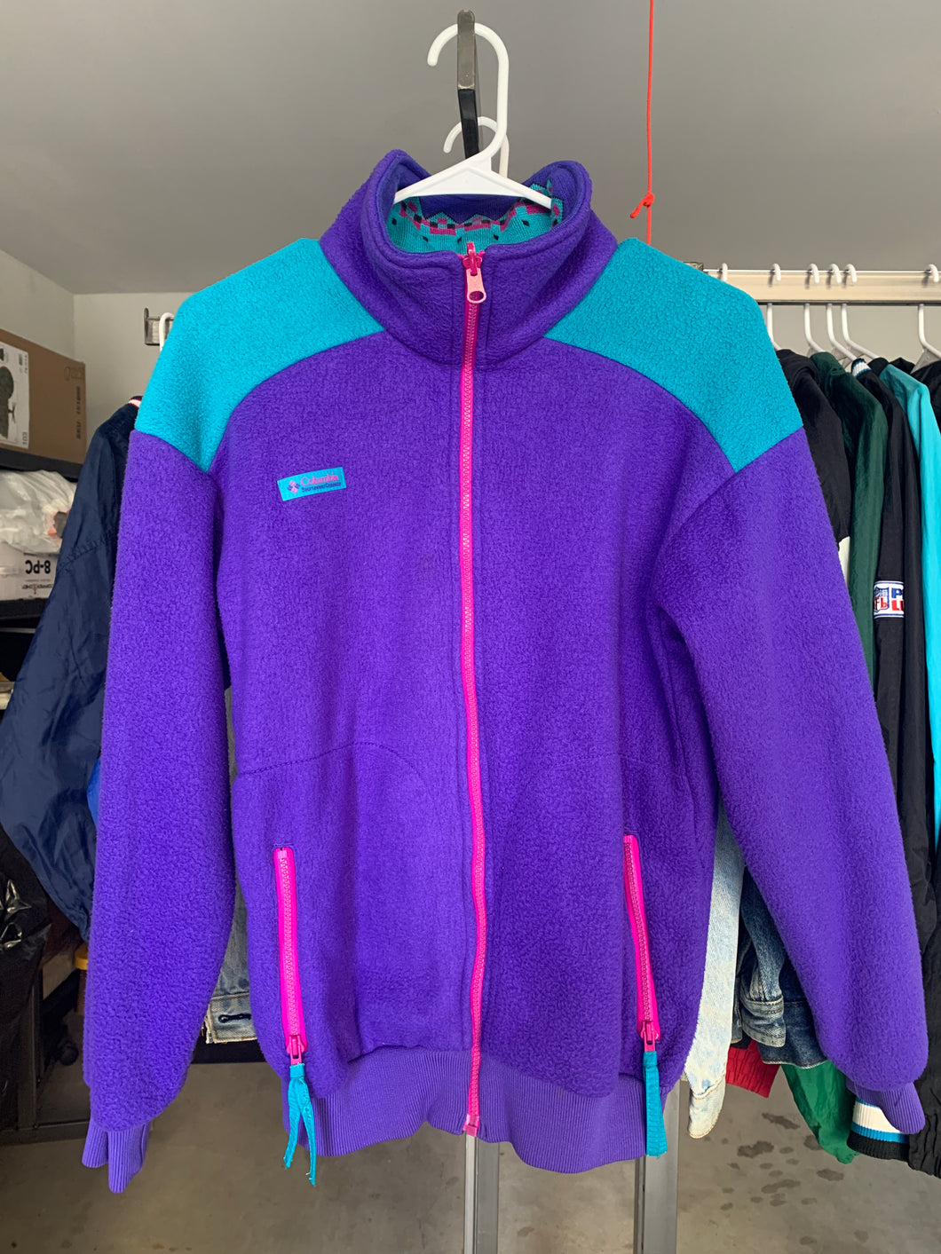 Columbia Zip Up Fleece size Youth XL!