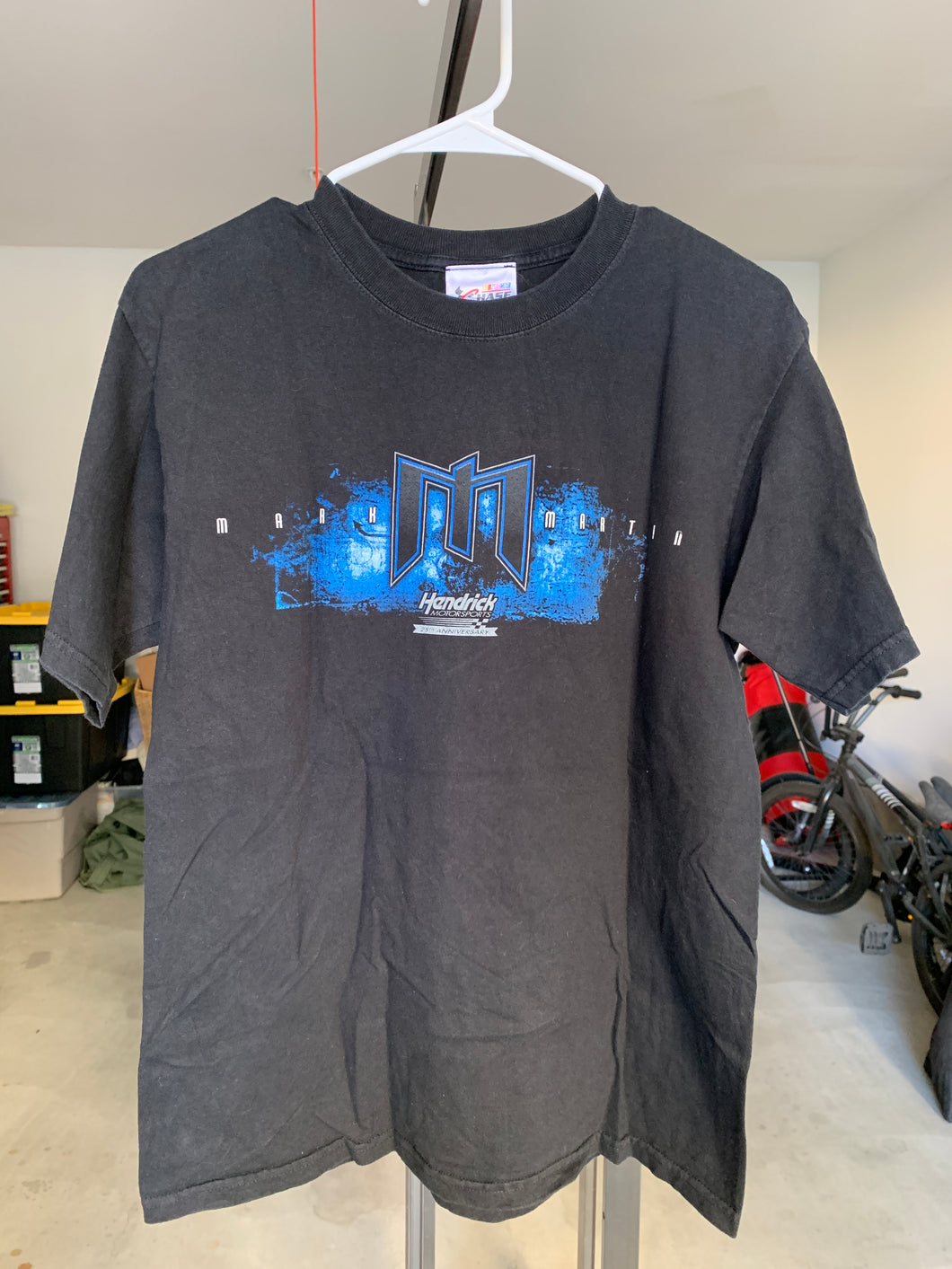 Mark Martin 25th Anniversary tee size Medium!