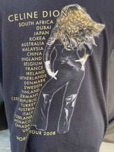 Load image into Gallery viewer, Celine Dion 2008 Tour tee size Large!
