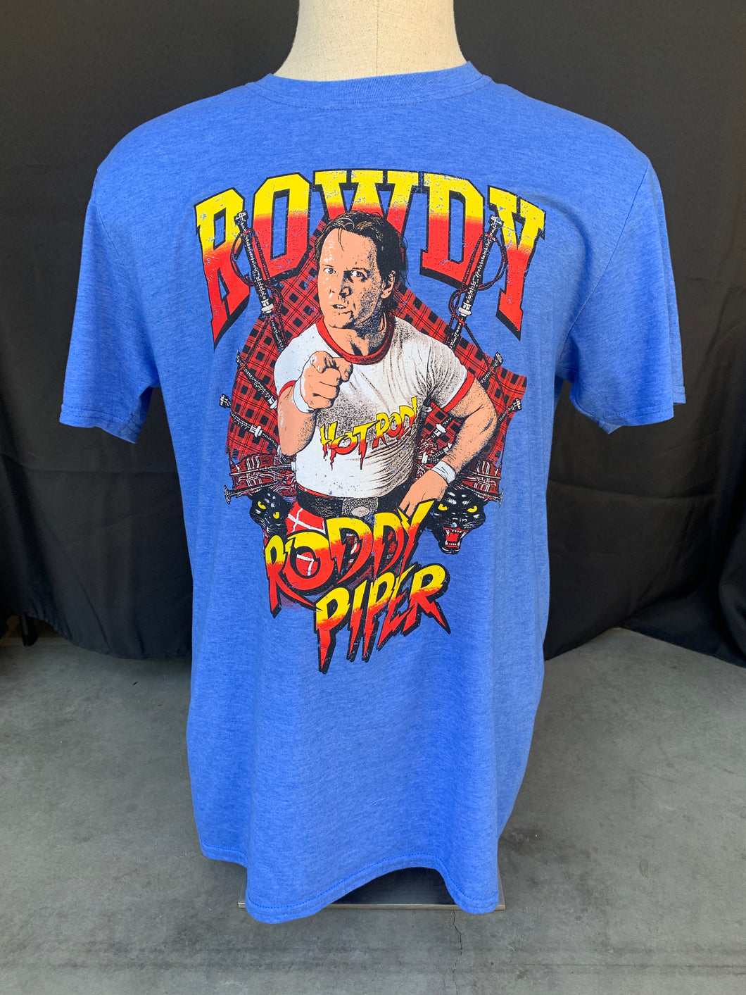 Rowdy Roddy Piper tee! (No tag, fits like Large!)