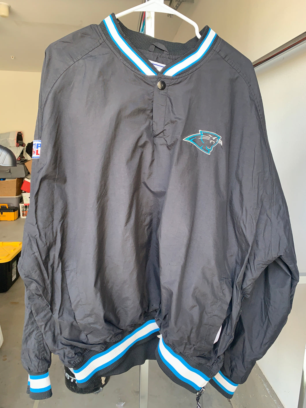 Carolina Panthers Pro Line Starter Pull Over size XL!