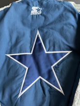 Load image into Gallery viewer, Cowboys Starter Jacket size Large!
