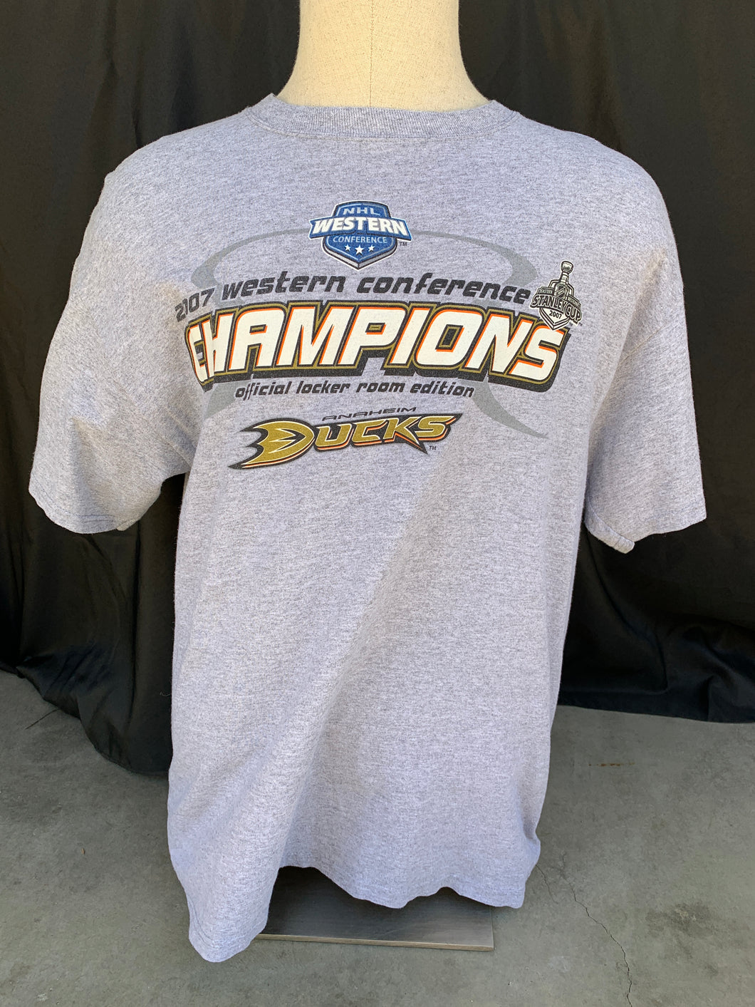 Ducks 2007 Western Conference Champions tee!
