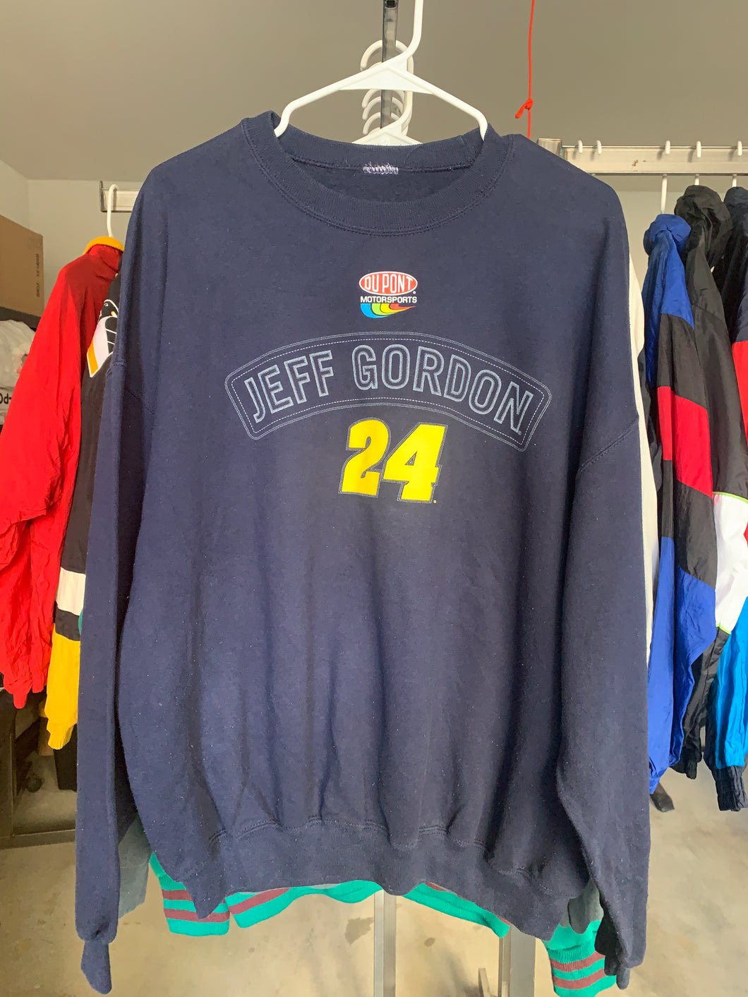 Jeff Gordon 24 Pullover size Large!