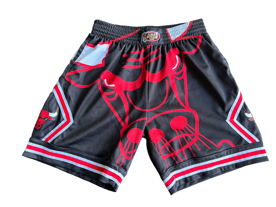 Chicago Bulls NBA Finals 1996 Mitchell & Ness Hardwood Classics Shorts size Large!