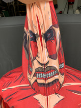 Load image into Gallery viewer, Attack on Titan Colossal Full Zip Up Hoodie size Small!
